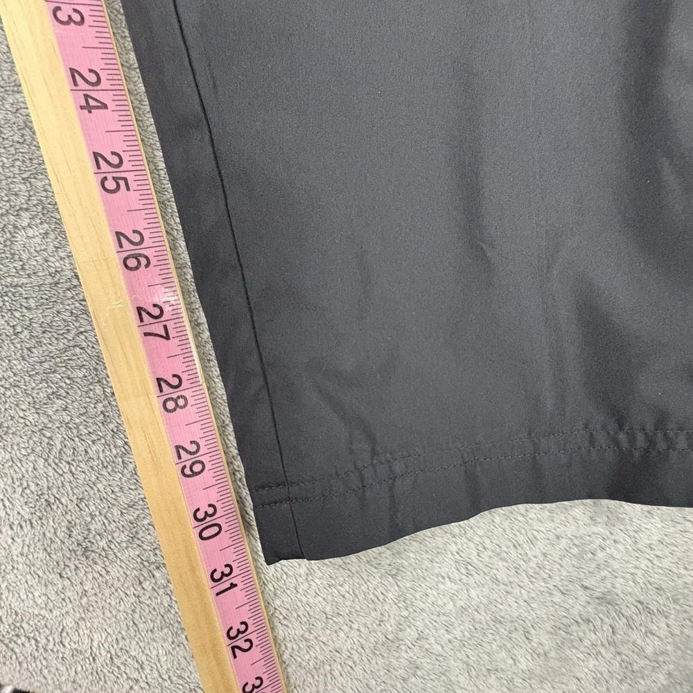Adidas Pants Men's Large Black Track Athletic Pockets Running Y2K Ankle Zip - Picture 7 of 10